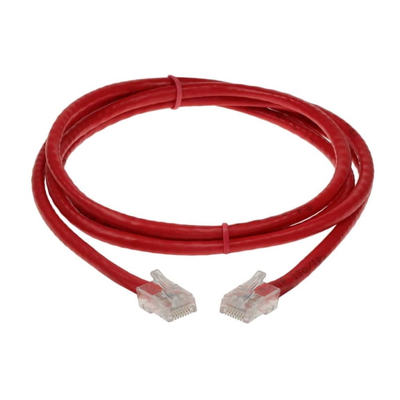 SF Cable Cat5e UTP Non-Booted Ethernet Cable, 200 feet - Red