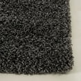 thumbnail image 4 of SAFAVIEH Laguna Neven Plush Solid Shag Area Rug, Dark Grey, 2' x 3', 4 of 8