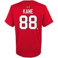 thumbnail image 3 of Youth Patrick Kane Red Chicago Blackhawks Name & Number T-Shirt, 3 of 3