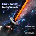 thumbnail image 3 of LED Cyberpunk Lightsaber Toy - 31.5-inch Spark Sword with Sound & Fog, 7-Color Streaming Light, Type-C Rechargeable, for Raves, Cosplay & Display, 3 of 9