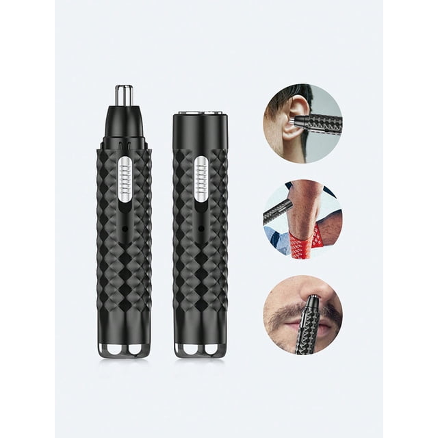 1pc Nose Hair Trimmer For Men,Electric Beard Trimmer Men Rechargeable,2 In 1 Multifunctional Cordless Razors Electric Shaver For Mens