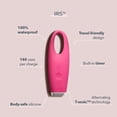 thumbnail image 2 of Foreo IRIS Illuminating Ultra hygienic Silicone Eye Massager, Magenta, 2 of 6