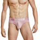 thumbnail image 2 of Hombres Sólido Casual Sexy Transpirable Levantamiento de cadera Cintura media Pantalones de ropa interior Pompotops qyievc3930, 2 of 7
