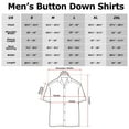 thumbnail image 4 of Men's Star Wars Darth Vader and Stormtroopers Samurai Print  Button Down Shirt Navy 2X Large, 4 of 4