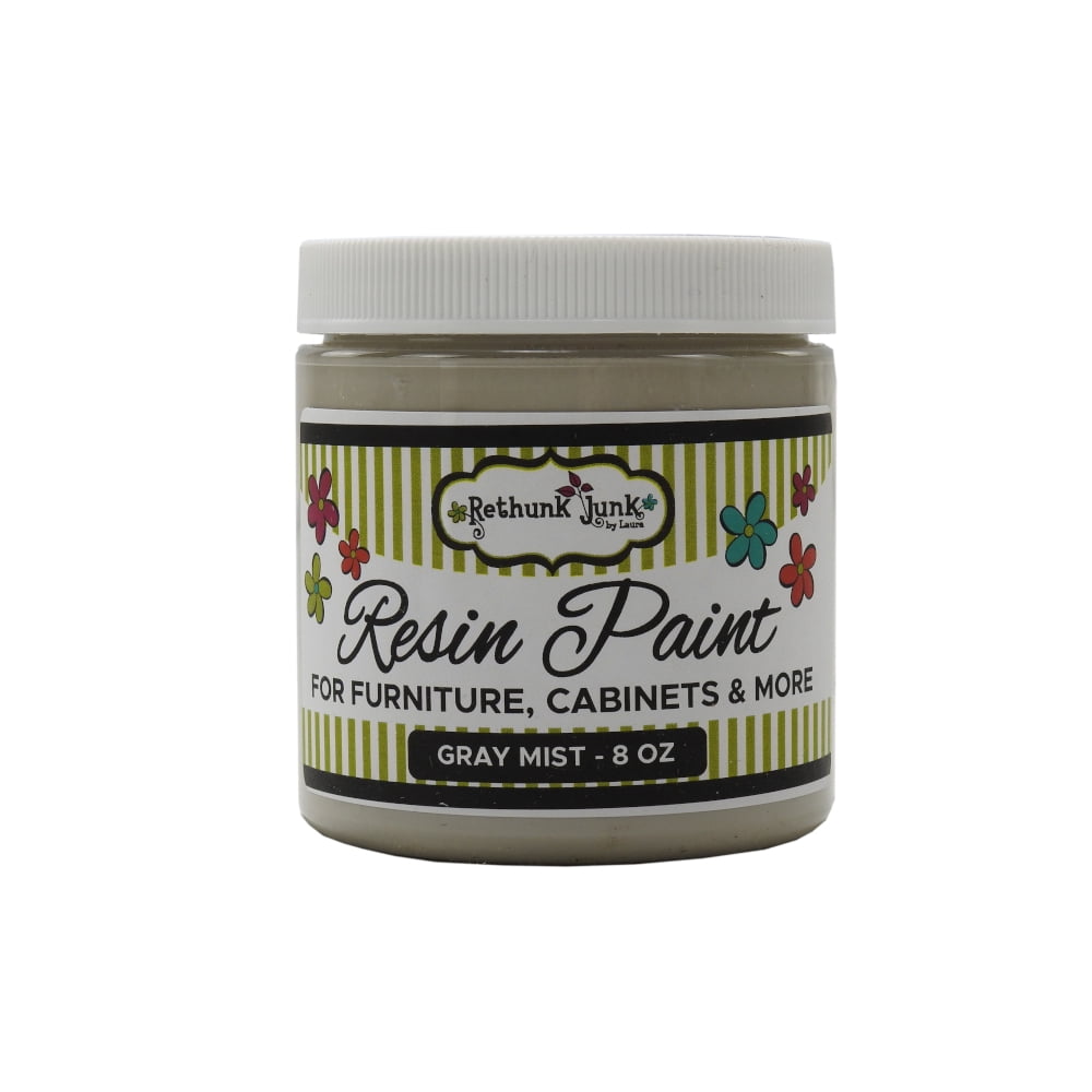 Rethunk Junk by Laura Furniture & Paint (8 oz.) Grey Mist