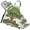 Arbor Day Tree, variant on Black White Geometric 5 Pcs Kitchen Set Heat Resistant Oven Mitts and Non-Slip Pot Holders with Adjustable Cooking Apron