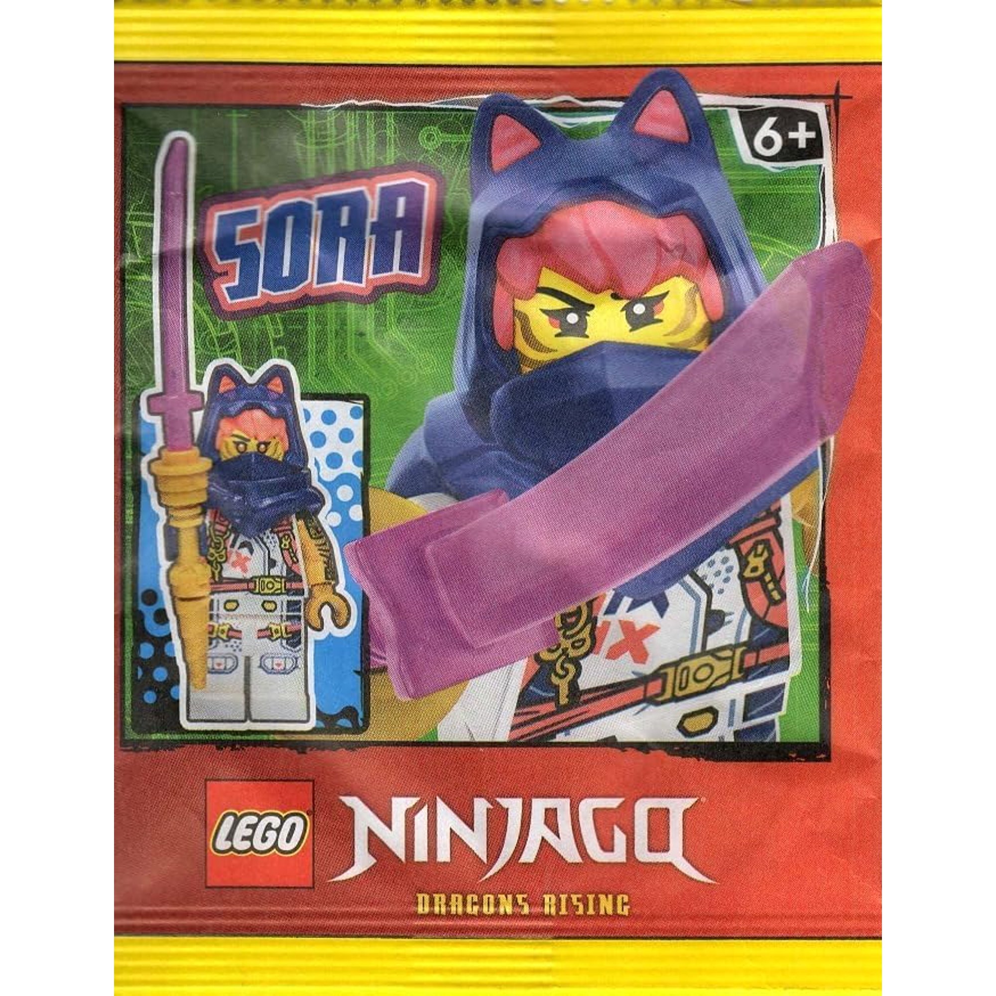 sora LEGO Ninjago: Sora Minifigure with Pink Blade - Walmart.ca