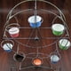 thumbnail image 3 of Toystoory Soporte para cupcakes de acero inoxidable DIY, 8 tazas, rueda de cocina, soporte para pasteles, encimera para restaurante, fiesta, decoración de Cocina y Comedor Blanco Toystoory HA071603-02B, 3 of 6