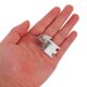 thumbnail image 3 of 10 piezas de clips para estante de congelador, soporte de estante de refrigerador, hebillas cuadradas de repuesto, ganchos de acero inoxidable, clip de soporte para estante de refrigerador, 3 of 7