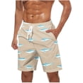 thumbnail image 2 of Xunlbb Men's Short Pants Quick-Dry Beach Shorts Lightweight Swim Trunks with Side Pockets Summer Vacation Fashion Comfortable Casual Wear Plus Size Holidays, 2 of 5
