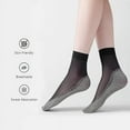 thumbnail image 2 of Namzi 10 Pairs Women's Nylon Ankle Short Sheer Socks（A）, 2 of 5