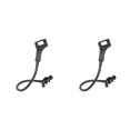 thumbnail image 1 of 2X Support de Microphone Flexible à 360 Degrés Col de Cygne Support de Micro de Bureau Réglable avec Clip, 1 of 7