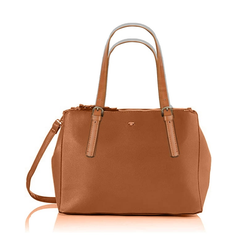 Murtenze 2 Pack 65cm to 71cm Adjustable Handbag Handles, Brown Leather Purse Strap Leather Shoulder Strap Purse Straps Replacement Purse Handles for