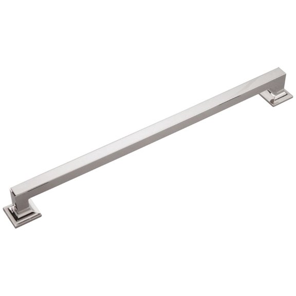 Hickory Hardware P2279-14 18 In. Studio Collection Bright Nickel Appliance Pull