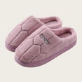 thumbnail image 5 of CHUMUD Women's Slippers Plush Warm Indoor Bedroom House Shoes with Memory Foam Anti-Skid Sole, 5 of 8