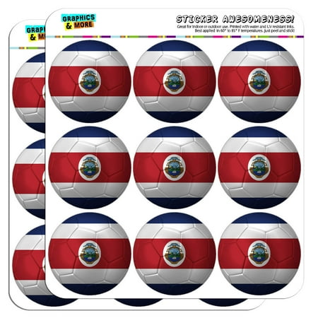 Football Scrapbooking - Costa Rica Flag Soccer Ball Futbol Football 2