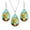 Sunflowers Blue By Van Gogh, variant on WIRESTER Stainless Steel Sunflowers Blue By Van Gogh Teardrop-Shaped Earring Necklace Jewelry Set for Women Valentines Day Gifts