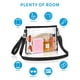 thumbnail image 3 of Bolso transparente Bagenius aprobado por el estadio con correas extraíbles para trabajo y eventos, 3 of 5