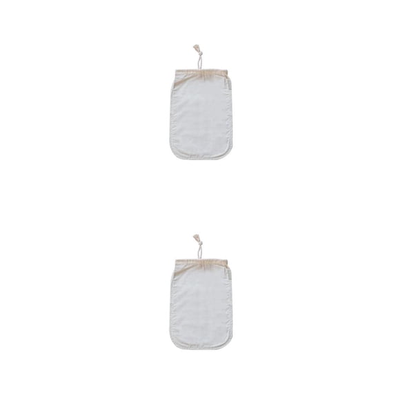 Wosthever Bolsa de filtro para beber café, leche, jugo, con cordón, multiusos, filtro de malla fina para verduras, bolsas, barra de cocina, 13x13 13x13 pulgadas 2piezas Wosthever CBP492387