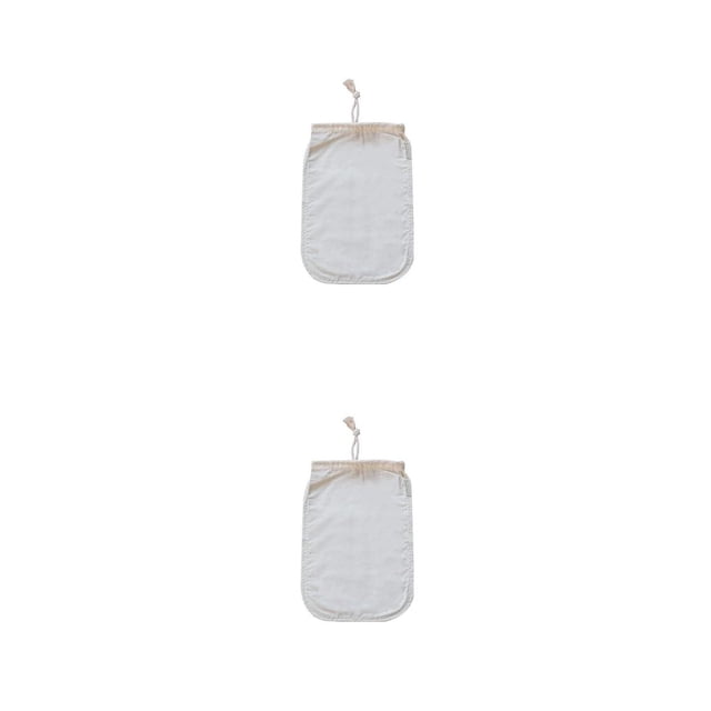Wosthever Bolsa de filtro para beber café, leche, jugo, con cordón, multiusos, filtro de malla fina para verduras, bolsas, barra de cocina, 13x13 13x13 pulgadas 2piezas Wosthever CBP492387