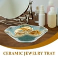 thumbnail image 3 of Ceramic Ring Tray Jewelry Plate Jewelry Dish Trinket Storage Plate Ring Holder, 3 of 5