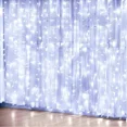 thumbnail image 3 of Guirnalda de luces LED de 3 a 60 m con forma de carámbano para Navidad, para exteriores, para bodas, Ramadán, hogar, habitación, patio, fiesta, decoración 2023, 3 of 5