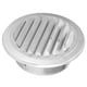 thumbnail image 4 of Cubierta de tubo de ventilación, rejilla plana, campana de ventilación de conducto, acero inoxidable 304, 125mm de diámetro, a prueba de viento y a prueba de insectos, 4 of 12
