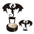 thumbnail image 2 of Terror Candle Holder Shadow Caster Halloween Metal para Del, 2 of 7
