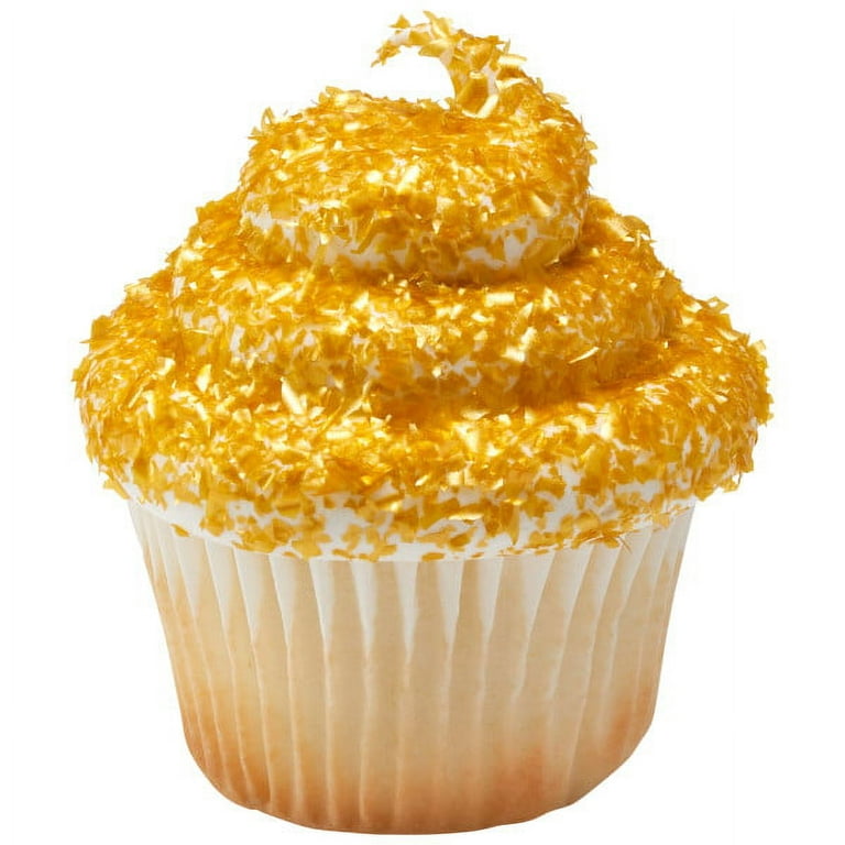 White Gold Stars Sparkling Coarse Texture Edible Cake Cookie Cupcake C –  CakeSupplyShop