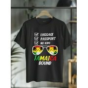 100% Cotton Jamaican Travel Vacation Trip Outfit To Jamaica Men Women T-Shirt