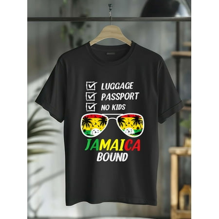100% Cotton Jamaican Travel Vacation Trip Outfit To Jamaica Men Women T-Shirt