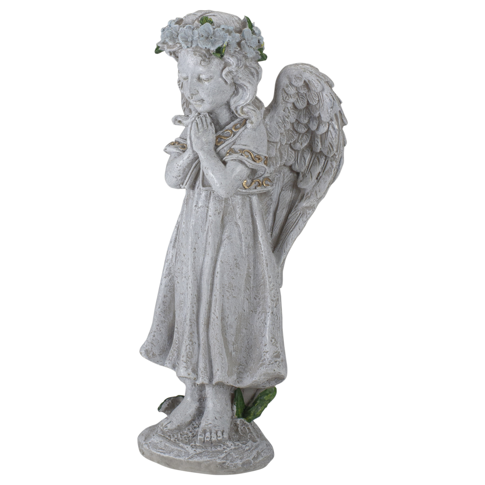 Northlight 10" Angel Standing in Prayer Outdoor Garden Statue - image 4 of 5