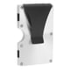 thumbnail image 2 of Tarjetero de visita simple con clip para dinero, caja de tarjetas de acero inoxidable, billetera para hombre, regalo (plata x 11 #), 2 of 14