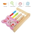 thumbnail image 6 of WEUVEB Wooden Abacus Rack for Kids with ul Beads Safe and Sturdy Craftsmanship Ideal for Learning Math Skills 10.5 Inches, 6 of 8