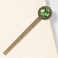 thumbnail image 4 of Pears Lace Bookmark in Antique Bronze - a Gift for Readers and Book Lovers, 4 of 5