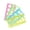 Combination 2, variant on Circles Template Circles Ruler Circles Drawing Ruler Tool Circles Geometry Stencils for Building Formwork Drawing
