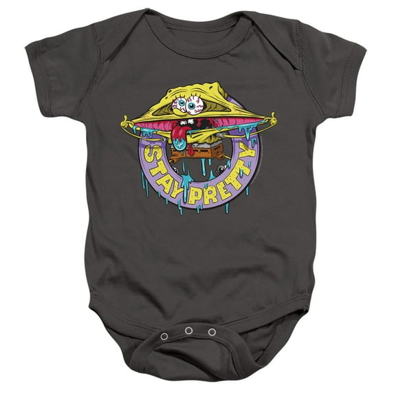 Spongebob Stay Pretty Unisex Infant Snap Suit for Baby