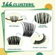 thumbnail image 3 of Kit de extensión de pestañas DIY KEYYOU, 144 piezas, kit Lash Clusters Y12, 3 of 7
