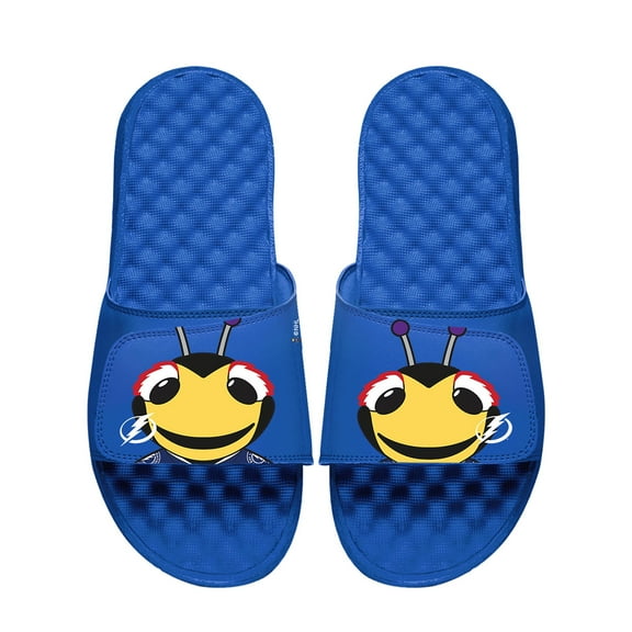 Youth ISlide Blue Tampa Bay Lightning Team Mascot Slide Sandals