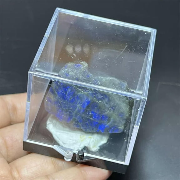 MATROOY Raw Rough Natural Labradorite Rocks Chunks Crystal Mineral Gem Specimen Box 1PC