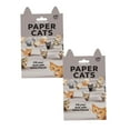 thumbnail image 2 of 50 Sheets DIY Paper Cats Kit, Cute Kitten Origami Papercraft Kit, Origami Paper to Fold Cute Cat Figures, Fun Craft Activity for Unisex, Desk Decoration & Gift for Cat Lovers 2Sets(Cats), 2 of 9