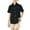 Black, variant on Girls Tops Tees & Shirts Casual Solid Short Sleeve T Shirt for Kids Teen Boys Girls Everyday Wear Khaki 5-6 Years