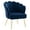 Blue, variant on Duhome Elegant Lifestyle Velvet Accent Chair with Gold Metal Legs Oversized Makeup Vanity Chair Comfy Upholstered Black