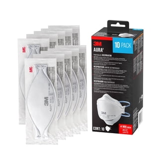 3M Aura Particulate Respirator Surgical Mask Flat Fold 240 per