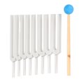 thumbnail image 1 of Conjunto de Horquillas, 8pcs Tuning Hammer Aluminio aluminio aluminio Alta Precisión para la Meditacia para Alivio del Dolor, 1 of 7