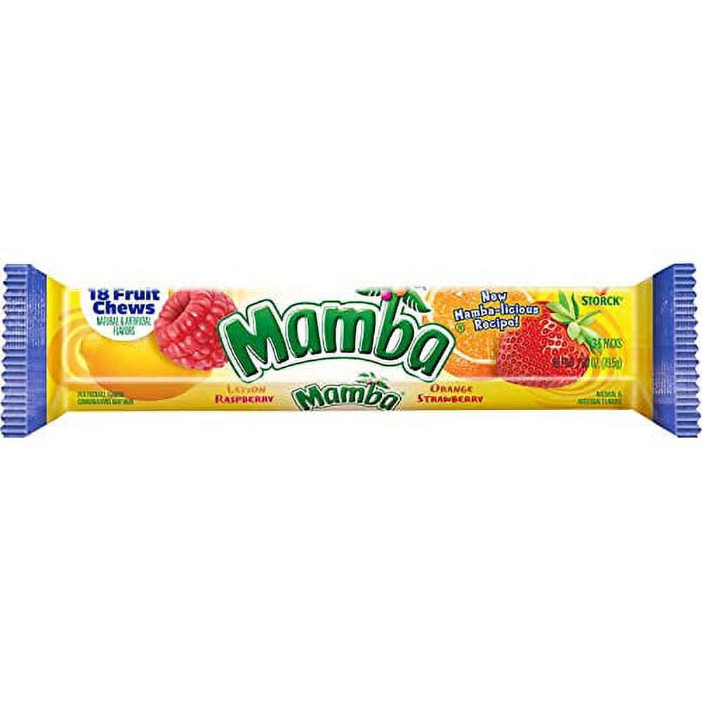 Bulk Pack Candy (Mamba Fruit Chews, 24-pack)