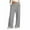*Gray, variant on ClodeEU Women's Soft Wide Leg Pants，High Waist Pants with Pockets Army Green,Womens Plus L