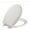 Biscuit Color, variant on Durable Round Toilet Seat with Slow Soft Close - Easy to Install and Clean, Never Loosens - White, Fits Most Round Toilets