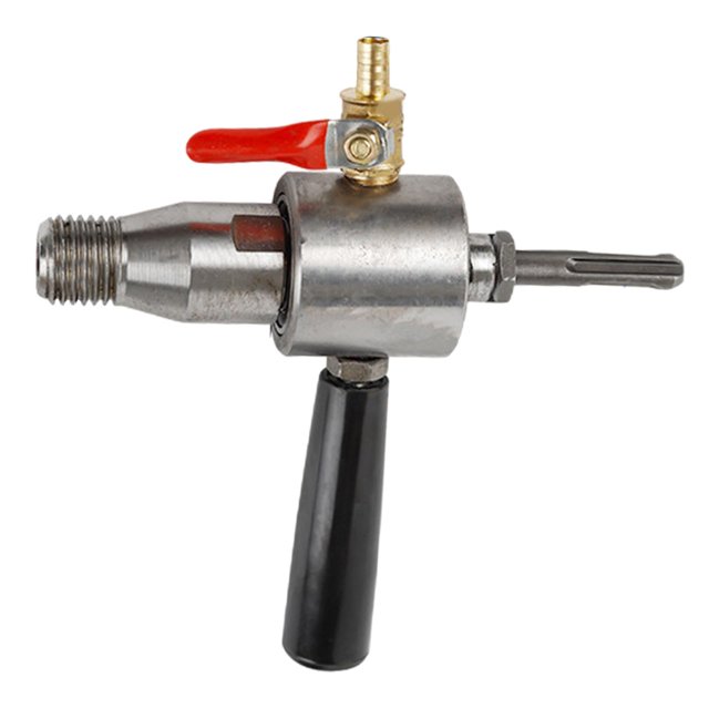 QualitChoice Perceuse Électrique Outil de Perçage à Eau Acier Marteau de Réparation Pièce de Conversion Électrique avec 1 Manche Rond 16,5x16 cm