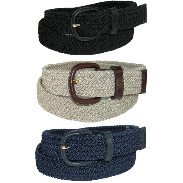 Aquarius Size 46 / 48 Mens Stretch Belt with Tabs (Big & Tall